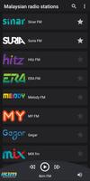 Malaysian radio stations الملصق