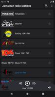Jamaican radio stations Plakat