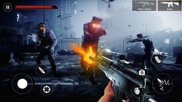 Z-Escape 3D: FPS Zombie Shooter Game الملصق