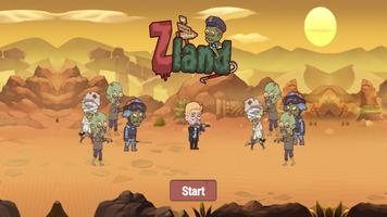 Z land.io - Survival Game Plakat
