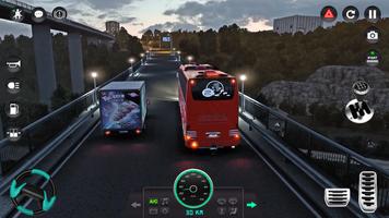 インドネシア バス ドライビング シミュレーター 3D スクリーンショット 3