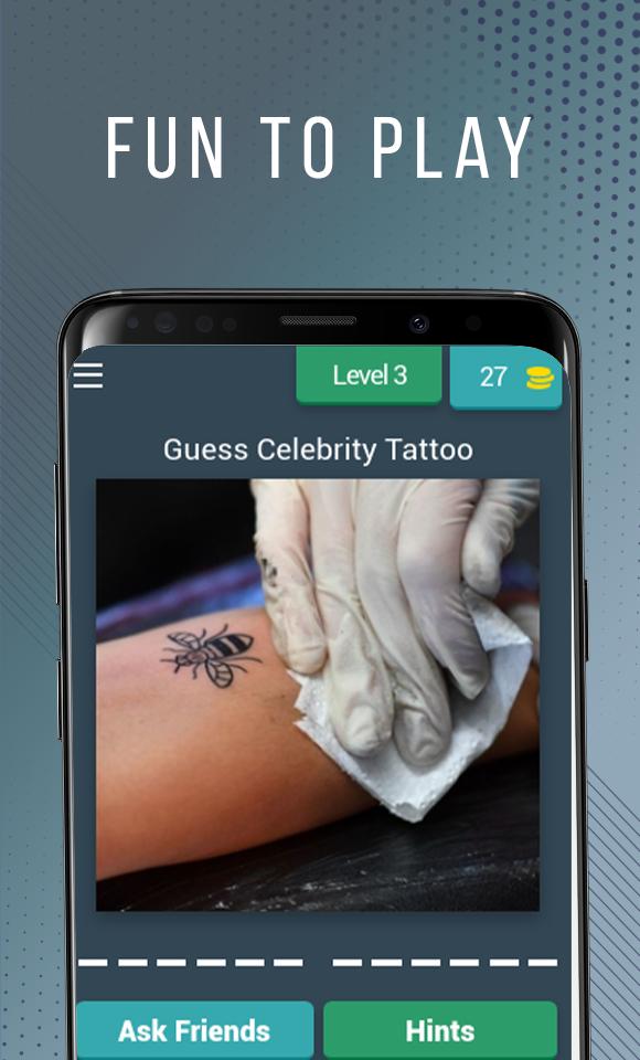 Guess Celebrity Tattoo : Famous Celeb People Quiz for Android - APK Download