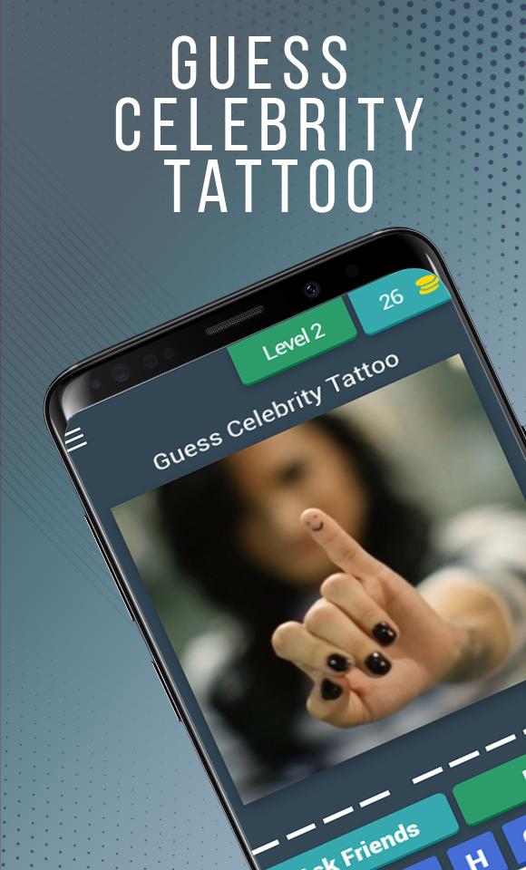 Guess Celebrity Tattoo : Famous Celeb People Quiz for Android - APK Download