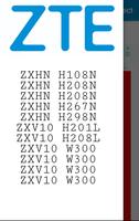 ZTE routers setup and connect capture d'écran 2