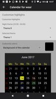 Calendar for wear скриншот 3
