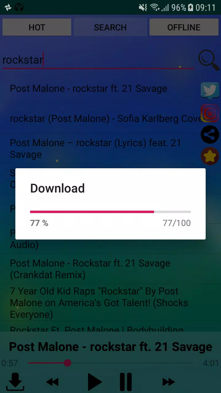 Post Malone mp3 music APK for Android Download