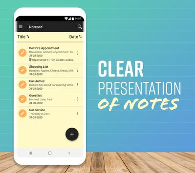 Notepad – Notes and Checklists poster