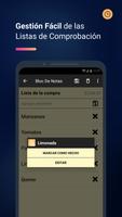 Bloc de notas – Notas y listas captura de pantalla 4