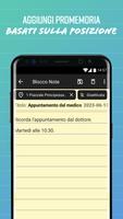 3 Schermata Blocco note – Appunti e liste