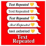 Text repeate & repeat text 50K