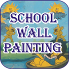 School Wall Painting أيقونة