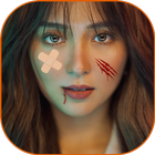 Real injury photo maker editor prank 2019 icon