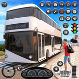 Coach Bus Driving Games 3D آئیکن