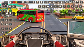 Jeux de conduite d'autobus 3D capture d'écran 2
