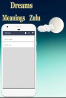 Meaning of Dreams Zulu Affiche