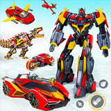 Dino Car Transform Robot ícone