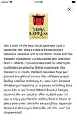 Dora Hibachi Express স্ক্রিনশট 1