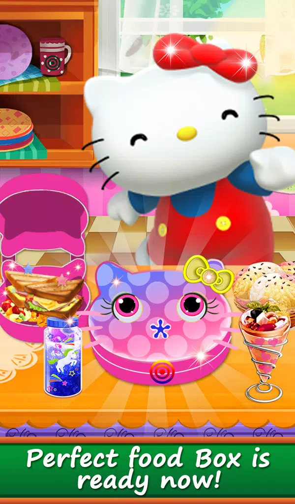 Descarga de APK de Hello Kitty Alimentos Lunchbox juego: Cocinar para Android Descarga de APK de Hello Kitty Alimentos Lunchbox juego: Cocinar para Android