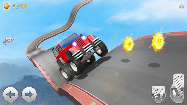 Impossible Jeep Stunt Driving: Ramp Car Stunts screenshot 5