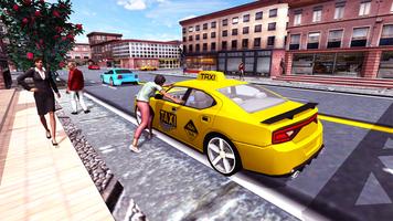 City Taxi Driver 3D:Simulation โปสเตอร์