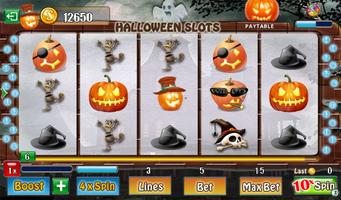 Halloween Slots Affiche