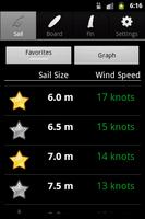 Windsurfing Calculator الملصق