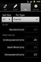 Windsurfing Calculator تصوير الشاشة 2
