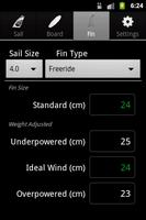 Windsurfing Calculator স্ক্রিনশট 2