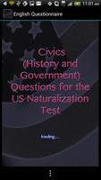 US Citizenship Questionnaire Plakat