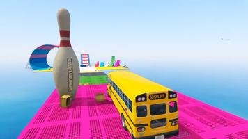 Crazy Bus Stunt Race Poster