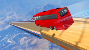 Crazy Bus Stunt Race captura de pantalla 1