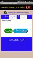 Translate Multiple Languages captura de pantalla 2