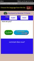 Translate Multiple Languages capture d'écran 2