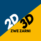 2D 3D ZweZarni アイコン