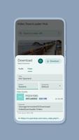 Descargador de videos Hub captura de pantalla 1