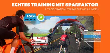 Zwift: Indoor-Cycling zu Hause
