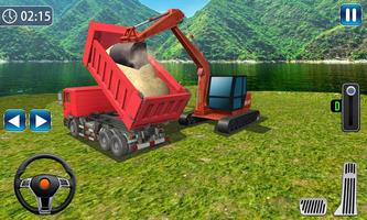 Construction Road Builder - Excavator Simulator 3D capture d'écran 2
