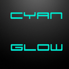 CYAN GLOW  CM 11 THEME icon