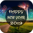 happy new year 2019 아이콘