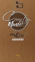 Country Music Songs Cartaz