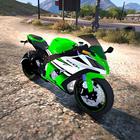 Kawasaki Ninja Zx10R Games 3D أيقونة