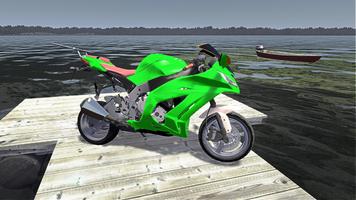 Kawasaki Ninja Zx10R Games 3D تصوير الشاشة 1
