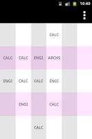 Abbecedario Timetable poster