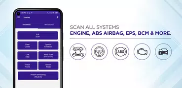 OBD Scanner ELM327: GaragePro