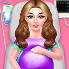 Embarazada Mamá Simulador Jueg icono