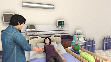 Embarazada Mamá Simulador Jueg captura de pantalla 1