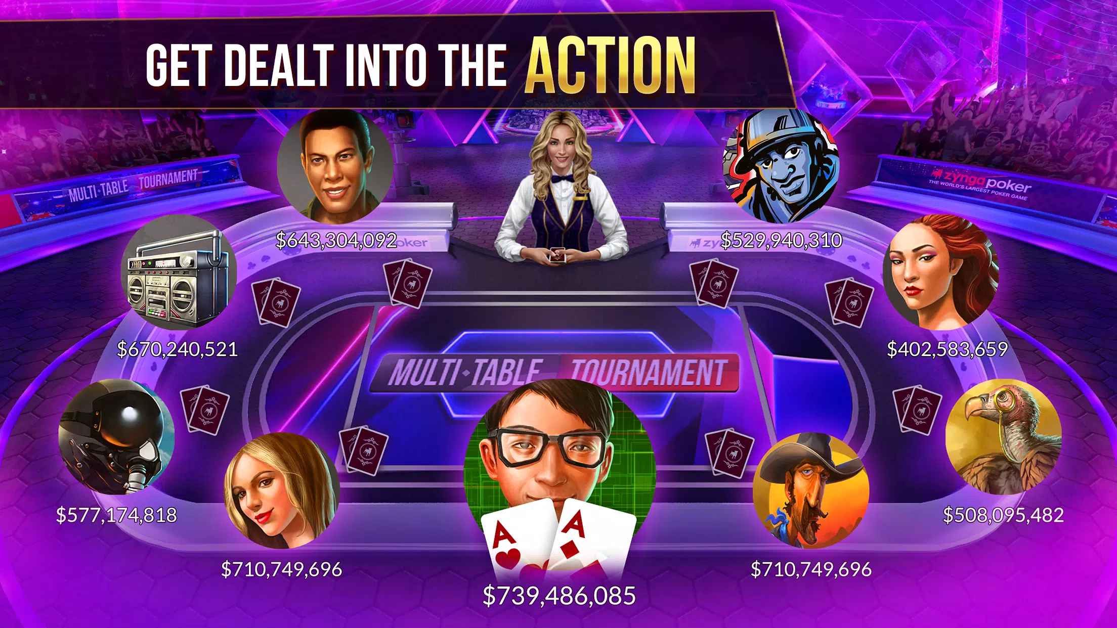 Zynga Poker- Texas Holdem Game