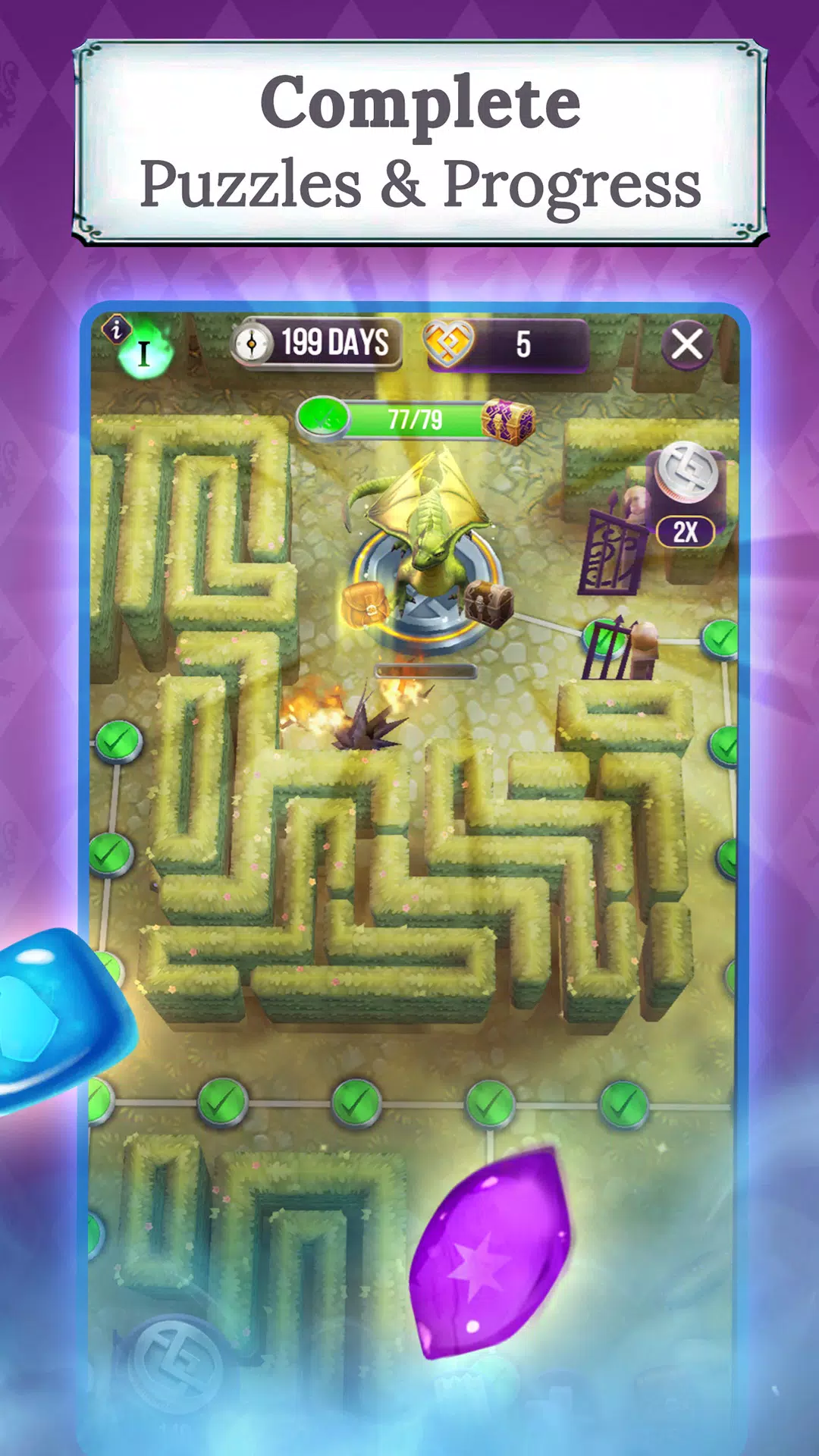 Jogo mágico match-3 para celular Harry Potter: Puzzles & Spells, comemora o  aniversário de um ano