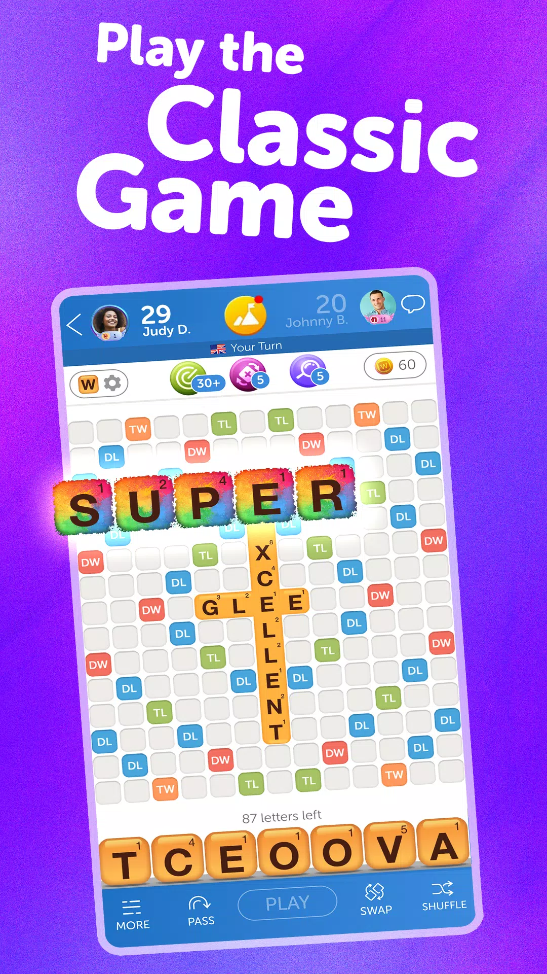 Words with Friends - Jogo de palavras para Android e iPhone