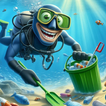 Clean the ocean icon